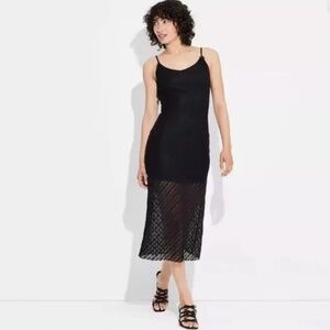 Wild Fable Bow Lace Midi Dress - Women's XL -  NWT